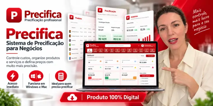Precifica — Produto 100% Digital